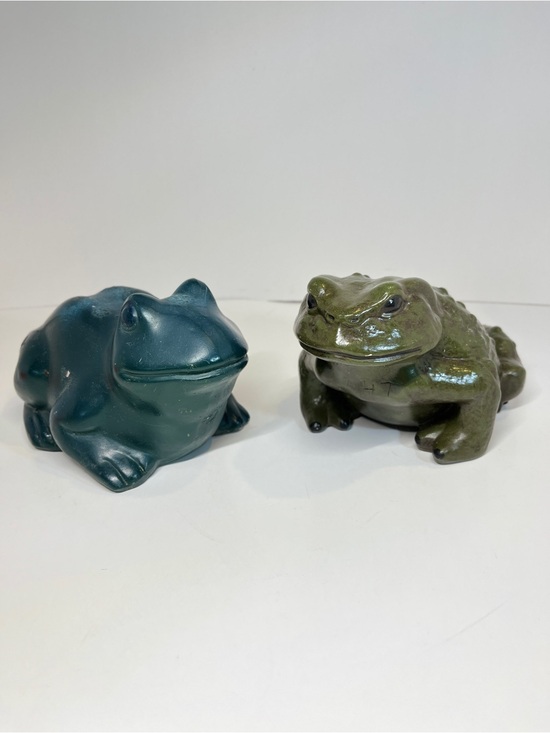 Other - Vintage Arnels Ceramic Frog Toad Lot Garden Home Decor 80s Whimsical Boho MCM